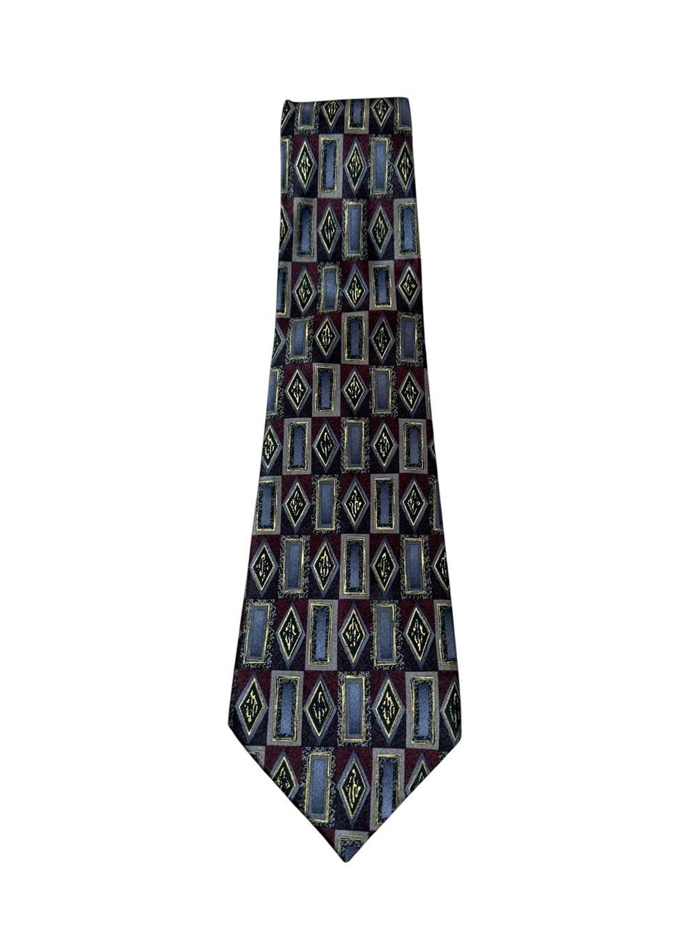 Cocktail Colors Abstract Print Silk Tie - Picture 3 of 7
